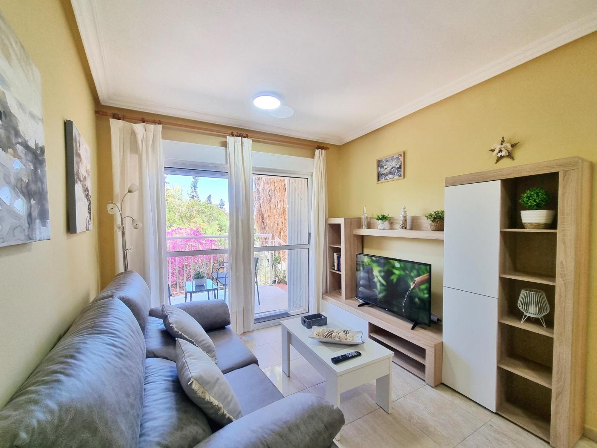 *** Apartamento con jardín, barbacoa y piscina *** Águilas Exterior foto