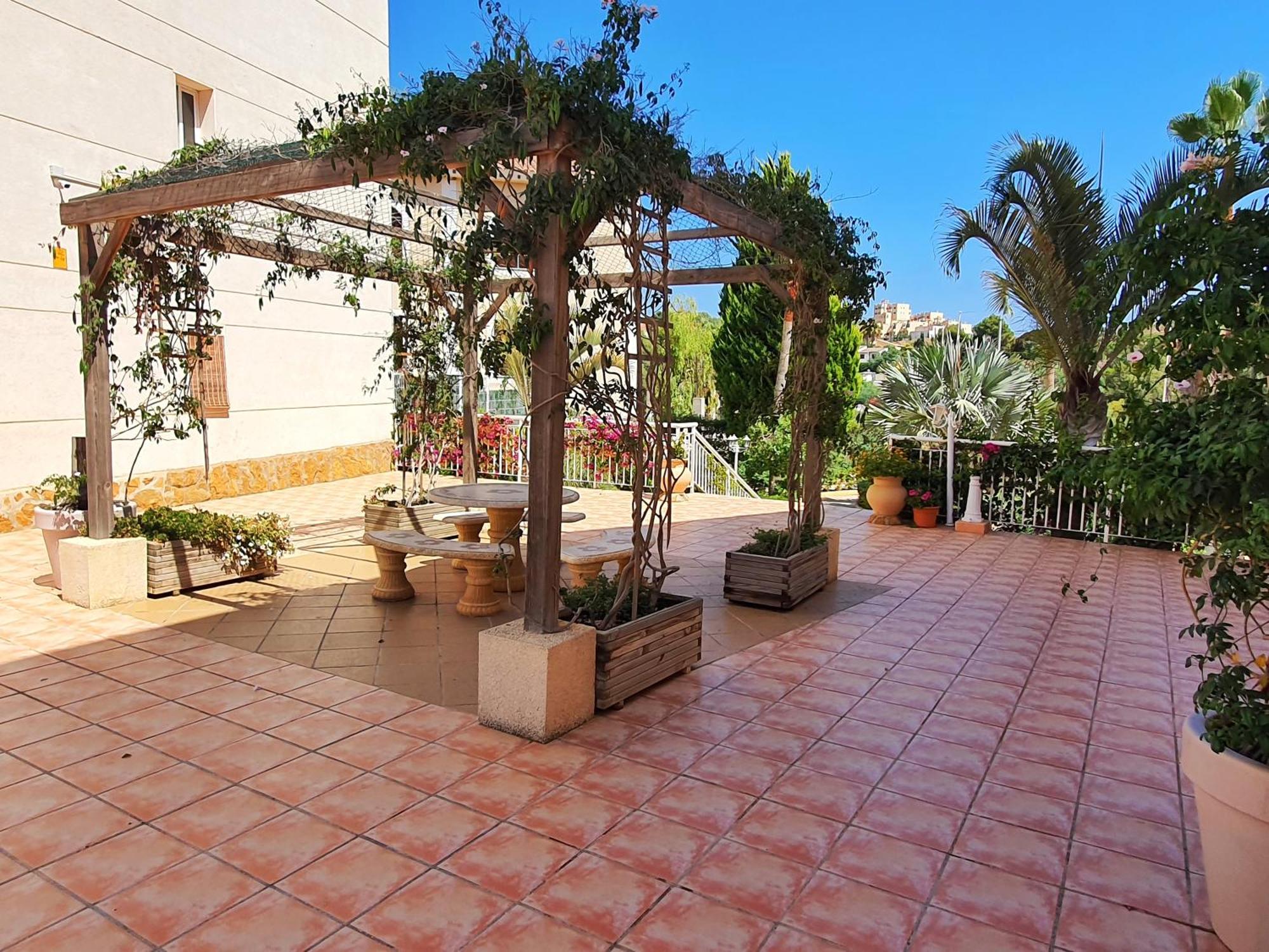 *** Apartamento con jardín, barbacoa y piscina *** Águilas Exterior foto